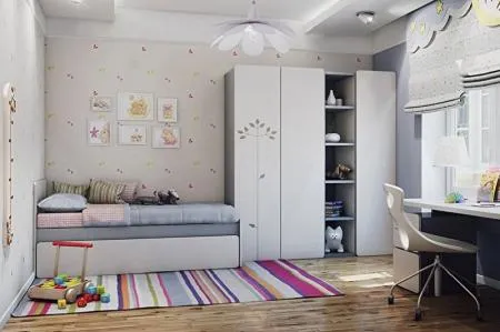Дизайн маленькой детской комнаты – фото реальных интерьеров