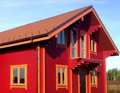 В какой цвет покрасить дом. Цвет фасада: основные виды красок и оптимальный подбор цвета (110 фото)