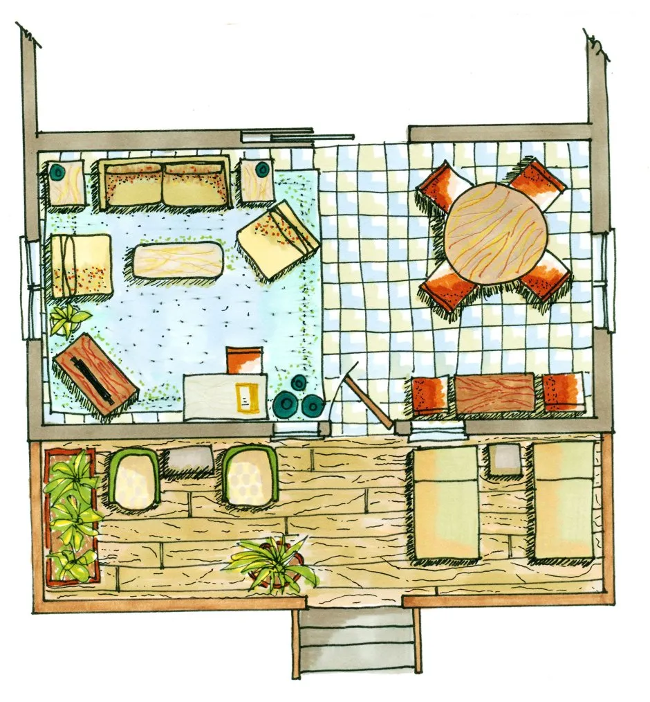 План квартиры вид сверху рисунки